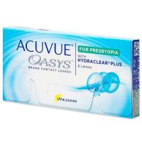 Lentile de contact bi-saptamanale Johnson & Johnson Acuvue Oasys for Presbyopia (6 lentile)