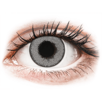 Lentile de contact colorate TopVue Daily Color - Sterling Grey - lentile zilnice cu dioptrie (2 lentile)