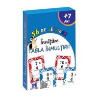 56 de jetoane. Invatam tabla inmultirii