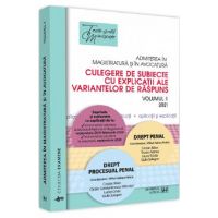 Admiterea in magistratura si in avocatura Vol.2: Drept penal, Drept procesual penal Ed.3