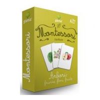 Carti de joc Montessori. Arbori: frunze, flori, fructe