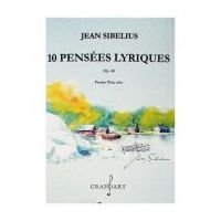 10 pensees lyriques pentru pian solo opus 40 - Jean Sibelius