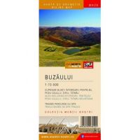 Muntii Buzaului. Harta de drumetie. Muntii nostri