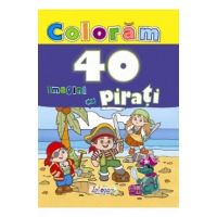 Coloram 40 de imagini cu pirati