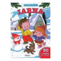 Coloram iarna. 80 de pagini pentru tine!
