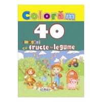 Coloram 40 de imagini cu fructe si legume