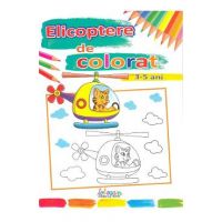 Elicoptere de colorat