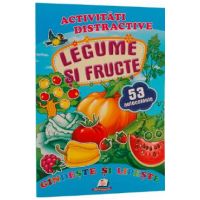Activitati distractive: Legume si fructe. 53 autocolante