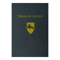 Biblia de studiu Andrews. Editie de lux, coperta piele, neagra, margini aurii