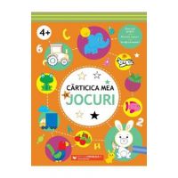Carticica mea cu jocuri +4 ani