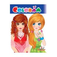Coloram fetite. Albastru