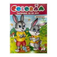 Coloram impreuna cu cei mici. Iepurasii