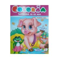 Coloram impreuna cu cei mici. Purcelusul
