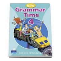 Grammar Time 4, Manual pentru limba engleza, Clasa 6-a. Students Book, with multi-ROM - Sandy Jervis