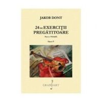 24 de exercitii pregatitoare pentru vioara. Opus 37 - Jakob Dont