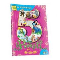 5 Povesti pe silabe roz (cu 70 autocolante)