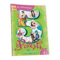 5 Povesti pe silabe verde (cu 70 autocolante)