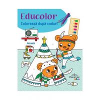 Educolor: Acasa. Coloreaza dupa coduri