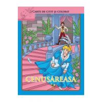 Cenusareasa. Carte de citit si colorat