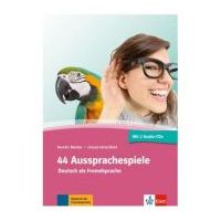 44 Aussprachespiele, Buch + 2 Audio-CDs + Online-Angebot. Deutsch als Fremdsprache - Ursula Hirschfeld