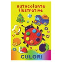 Culori. Autocolante ilustrative