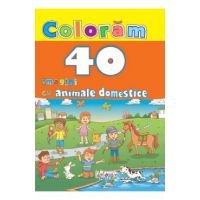 Coloram 40 de imagini cu animale domestice