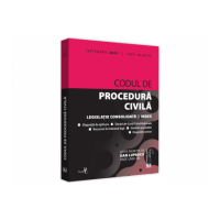 Codul de procedura civila. SEPTEMBRIE 2021. Editie tiparita pe hartie alba - Dan Lupascu