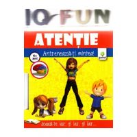Iq Fun - Atentie - Antreneaza-ti mintea! 4+ ani