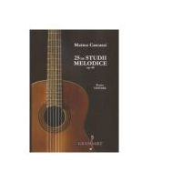 25 de studii melodice op. 60 pentru chitara - Matteo Carcassi