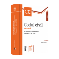 Codul civil adnotat cu doctrina si jurisprudenta. Volumul I - art. 1-952 - Viorel Terzea
