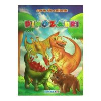 Dinozauri A5 - Carte de colorat
