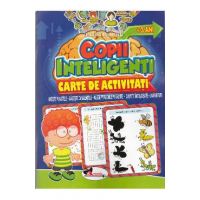 Jocuri pentru copii inteligenti. Carte de activitati +3 ani