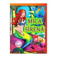 Mica Sirena dupa H.C. Andersen - Carte de colorat