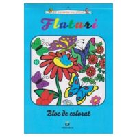 Fluturi - Bloc de colorat