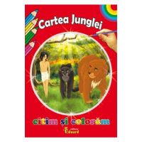 Cartea junglei. Citim si coloram