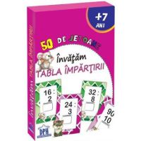 50 de jetoane: Invatam Tabla impartirii