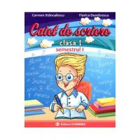 Caiet de scriere clasa 1 - sem I - Carmen Stanculescu, Florica Dumitrescu