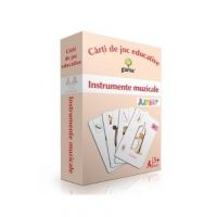 Instrumente muzicale. Carti de joc educative