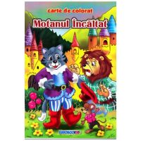 Motanul Incaltat B5 - Carte de colorat