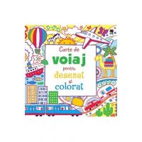 Carte de voiaj pentru desenat si colorat
