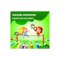 Jocuri sportive - Carte de colorat