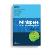 Minispete. Volumul 4. Procedura penala. Editia 3-a - Mihail Udroiu (coord.)