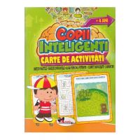 Jocuri pentru copii inteligenti. Carte de activitati 4 ani+