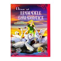 Eliza si lebedele salbatice. Carte de colorat - Hans Christian Andersen