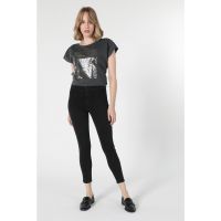 Blugi crop super slim fit