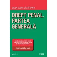 Drept penal. Partea generala | Oana Elena Galateanu