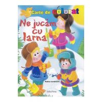 Ne jucam cu iarna. Carte de colorat