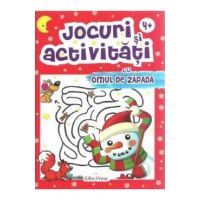 Jocuri si activitati cu Omul de zapada