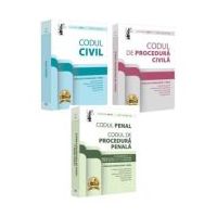 Pachet Codul civil. Codul penal si codul de procedura penala. Codul de procedura civila, ianuarie 2024. Editii tiparite pe hartie alba - Dan Lupascu