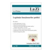 Legislatia functionarilor publici. Actualizat la 30. 07. 2022